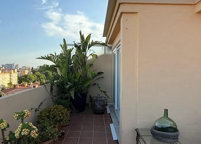 Espectacular Atico Con Vistas Al Mar Y La Montana * Torremolinos