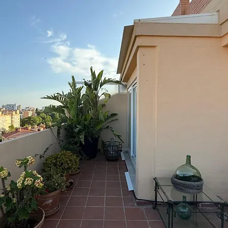 Espectacular Atico Con Vistas Al Mar Y La Montana * Torremolinos