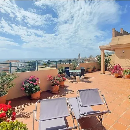 公寓 Espectacular Atico Con Vistas Al Mar Y La Montana *